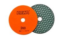 Алмазные гибкие шлифовальные круги EHWA Hexagonal Pads 7-STEP №200 125D
