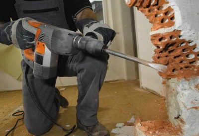 Плоское зубило SDS-plus 14x250x20мм