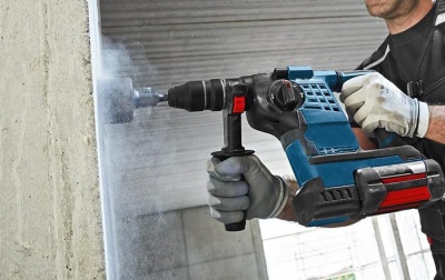 Коронка по бетону SDS Plus 40мм в сборе с державкой